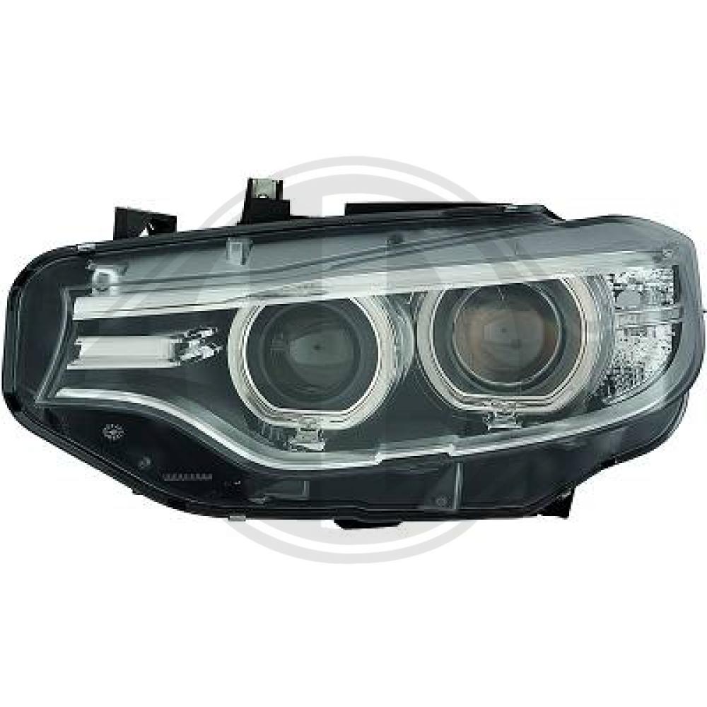 DIEDERICHS Forlygte 1245985 D1S (gasafladningslampe) venstre for BMW