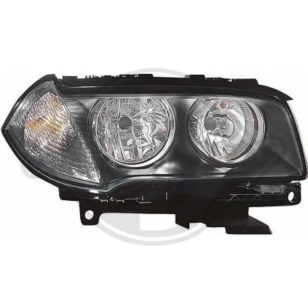DIEDERICHS Forlygte 1275183 H7/H7 venstre for BMW