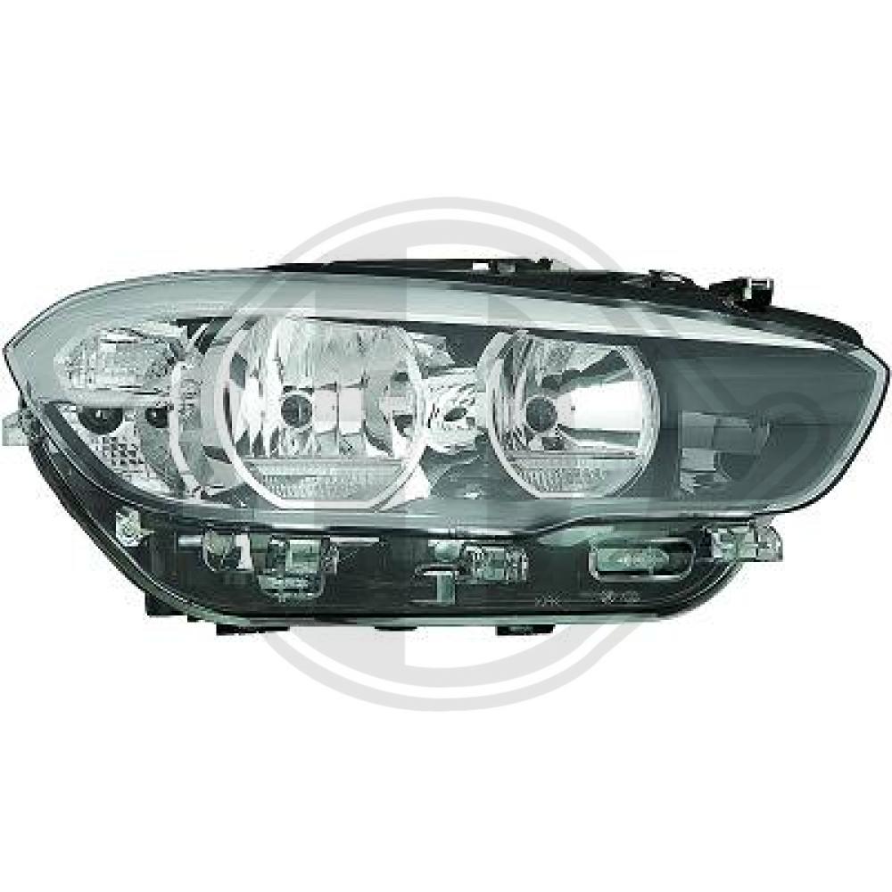 DIEDERICHS Forlygte 1281183 PY21W venstre for BMW