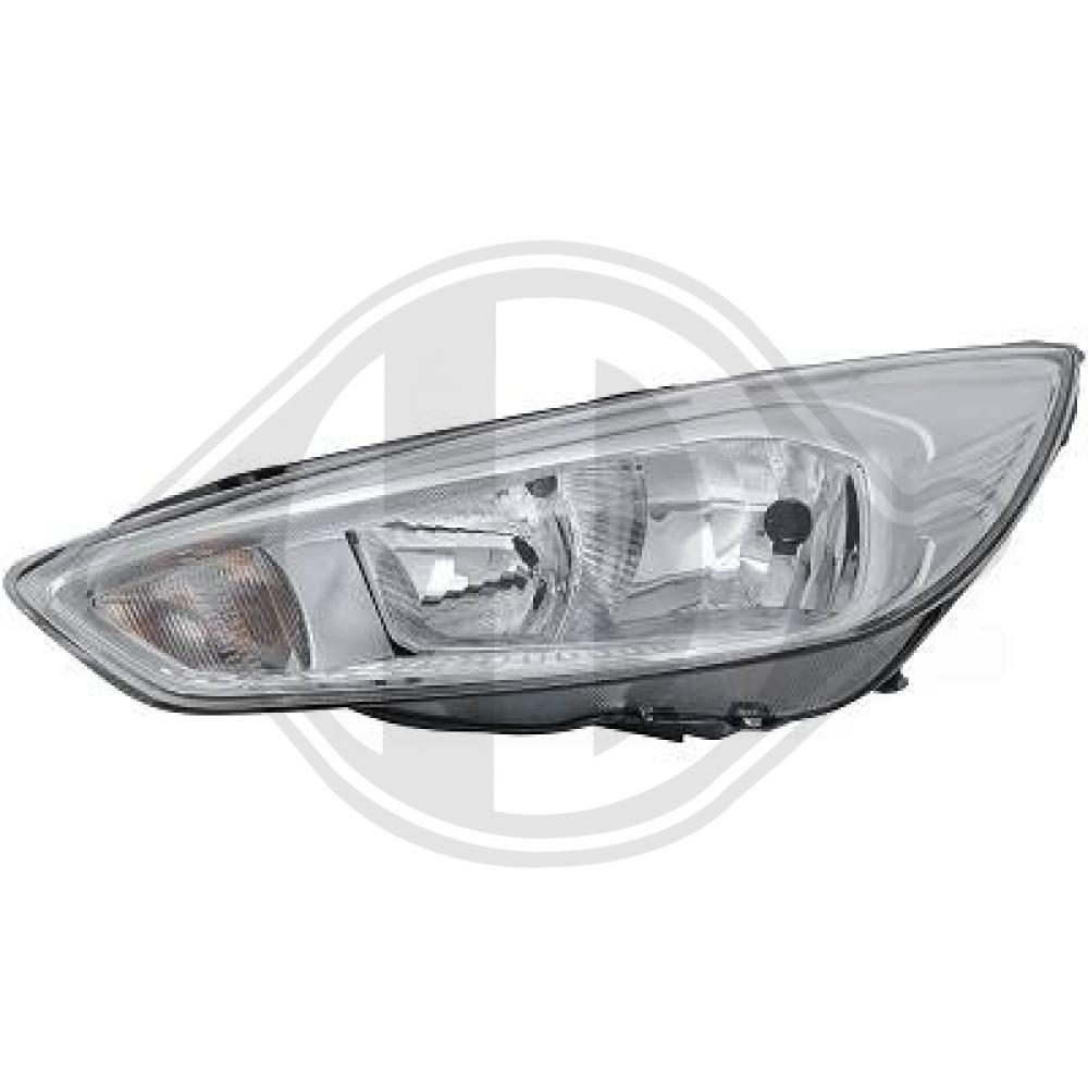 DIEDERICHS Forlygte 1419985 H7/H1 venstre for FORD