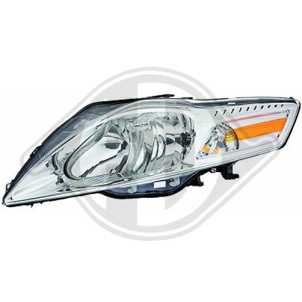 DIEDERICHS Forlygte 1428183 H7/H1 venstre for FORD
