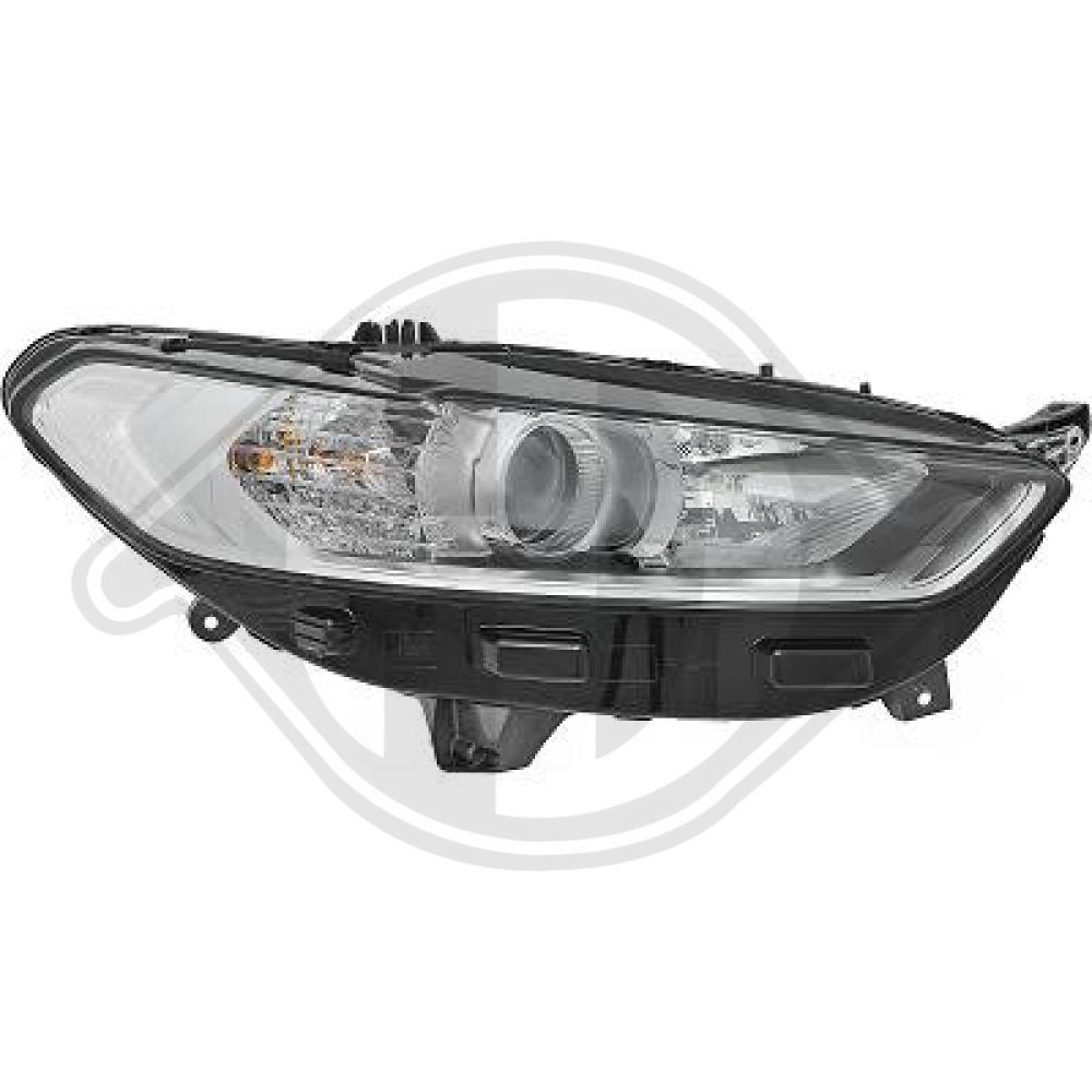 DIEDERICHS Forlygte 1429180 H7 højre for FORD