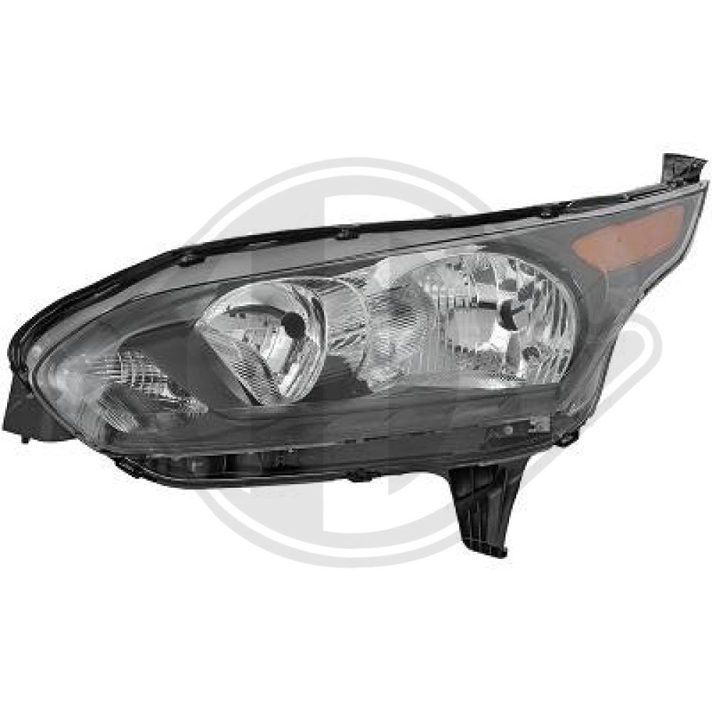 DIEDERICHS Forlygte 1455783 H7 venstre for FORD
