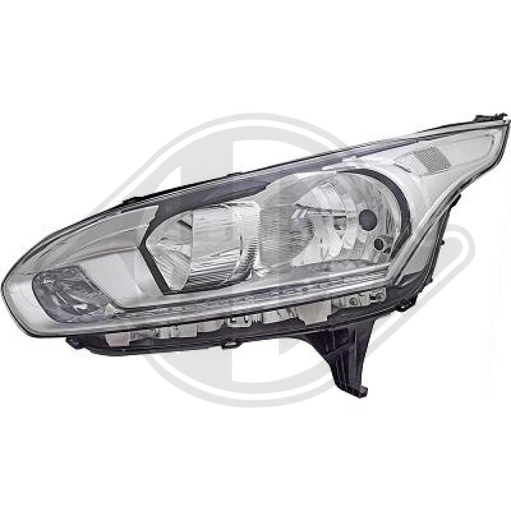 DIEDERICHS Forlygte 1455785 H7 venstre for FORD