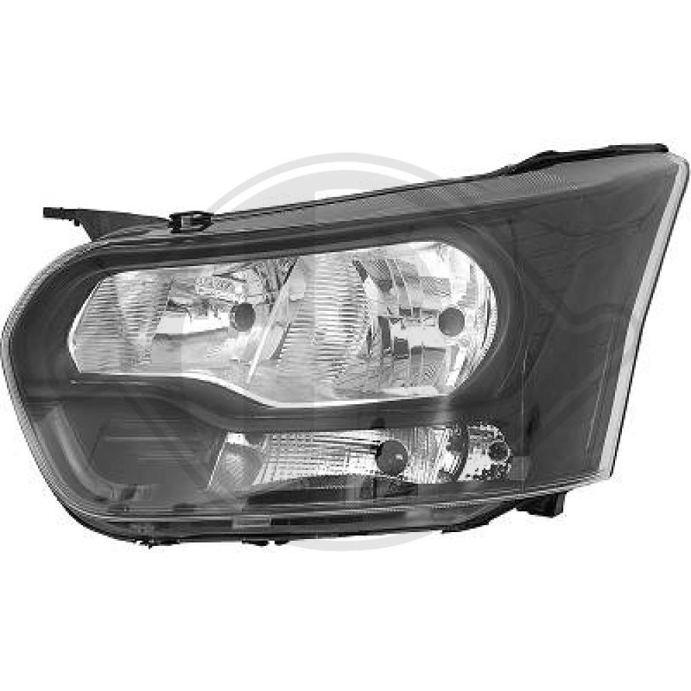 DIEDERICHS Forlygte 1457183 H15 venstre for FORD