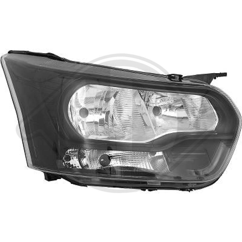 DIEDERICHS Forlygte 1457182 H15 højre for FORD