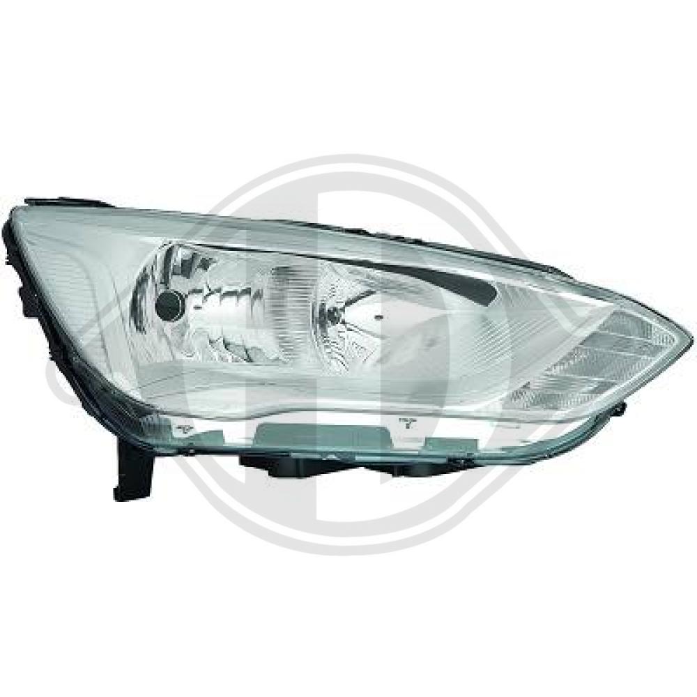 DIEDERICHS Forlygte 1467182 H7/H1 højre for FORD