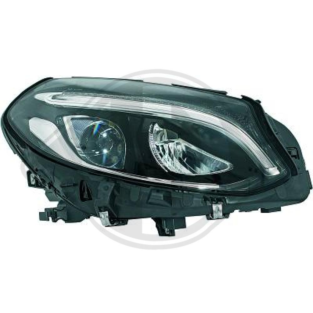 DIEDERICHS Forlygte 1686184 LED højre for MERCEDES-BENZ