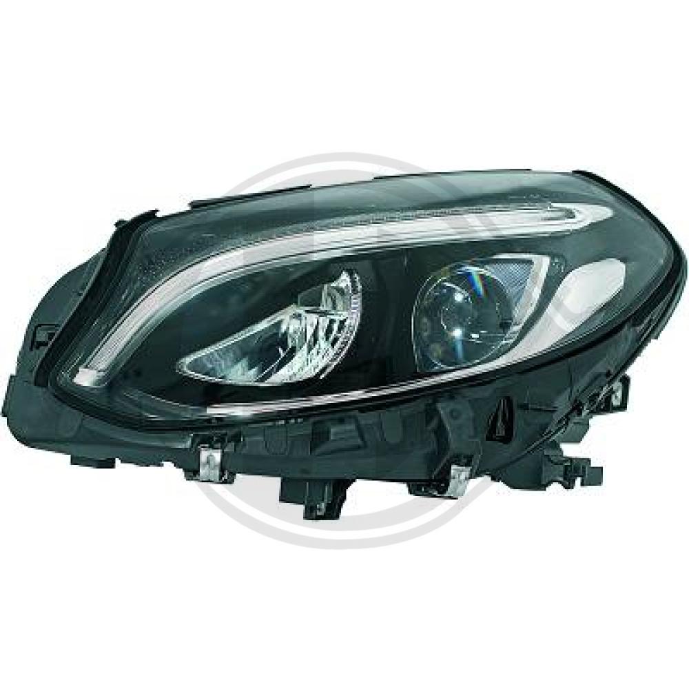 DIEDERICHS Forlygte 1686185 LED venstre for MERCEDES-BENZ