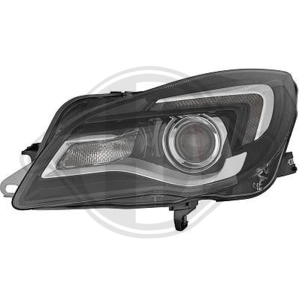 DIEDERICHS Forlygte 1827983 HIR2 venstre for OPEL