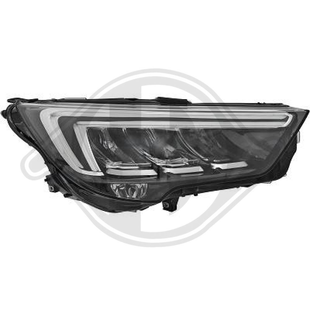 DIEDERICHS Forlygte 1877082 højre for OPEL