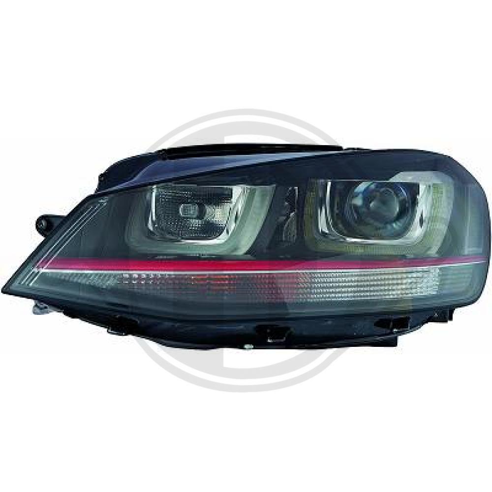 DIEDERICHS Forlygte 2216281 D3S/H7 venstre for VW