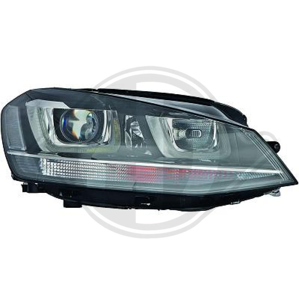 DIEDERICHS Forlygte 2216985 D3S/H7 venstre for VW