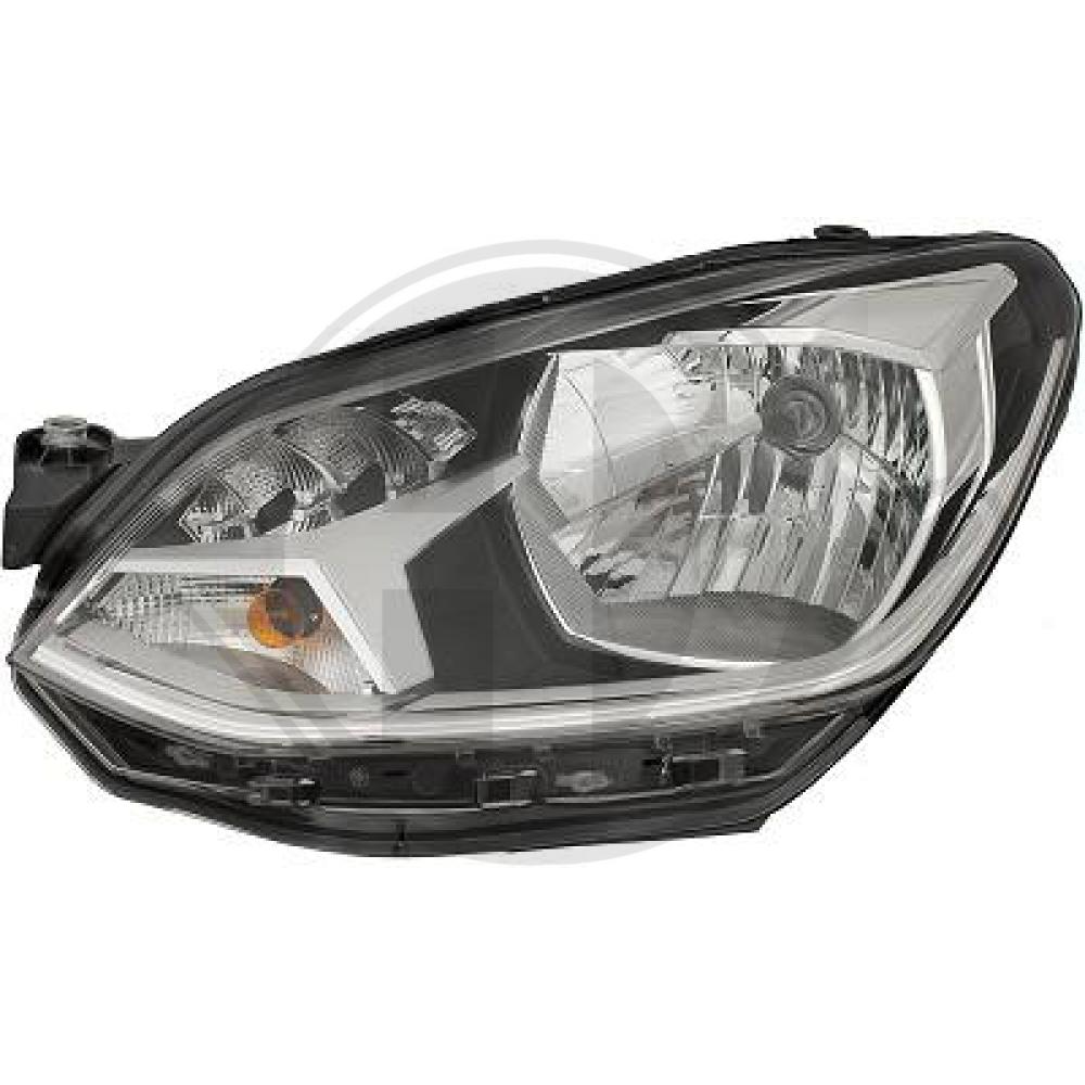 DIEDERICHS Forlygte 2236181 PY21W venstre for VW