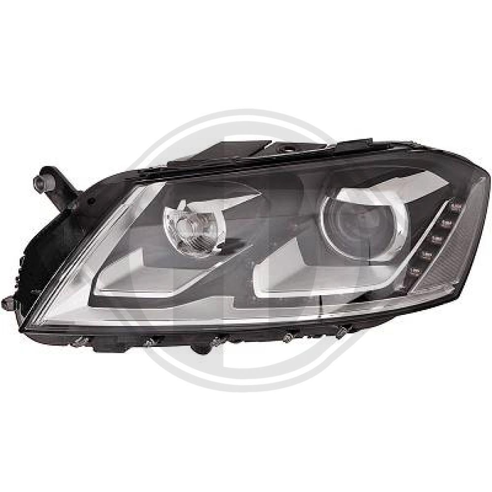 DIEDERICHS Forlygte 2248985 LED venstre for VW