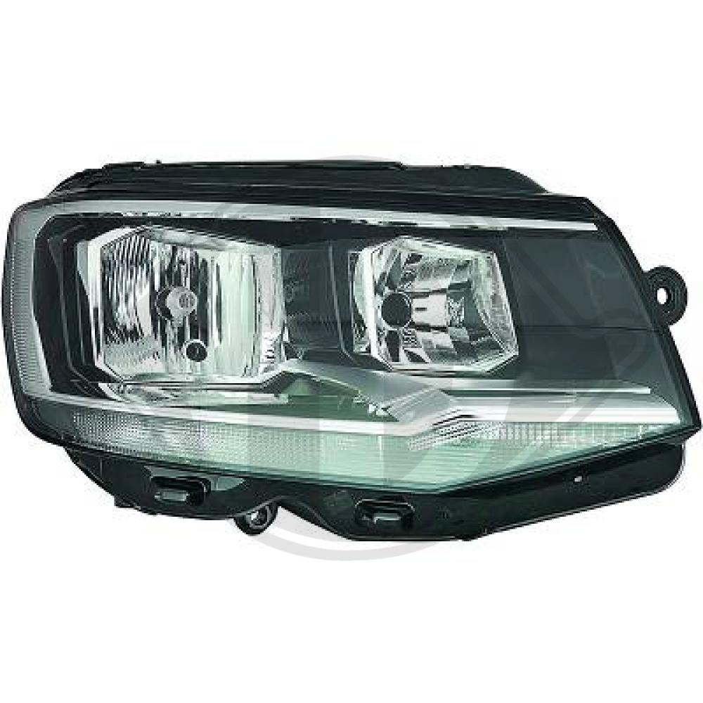 DIEDERICHS Forlygte 2274982 W21W højre for VW