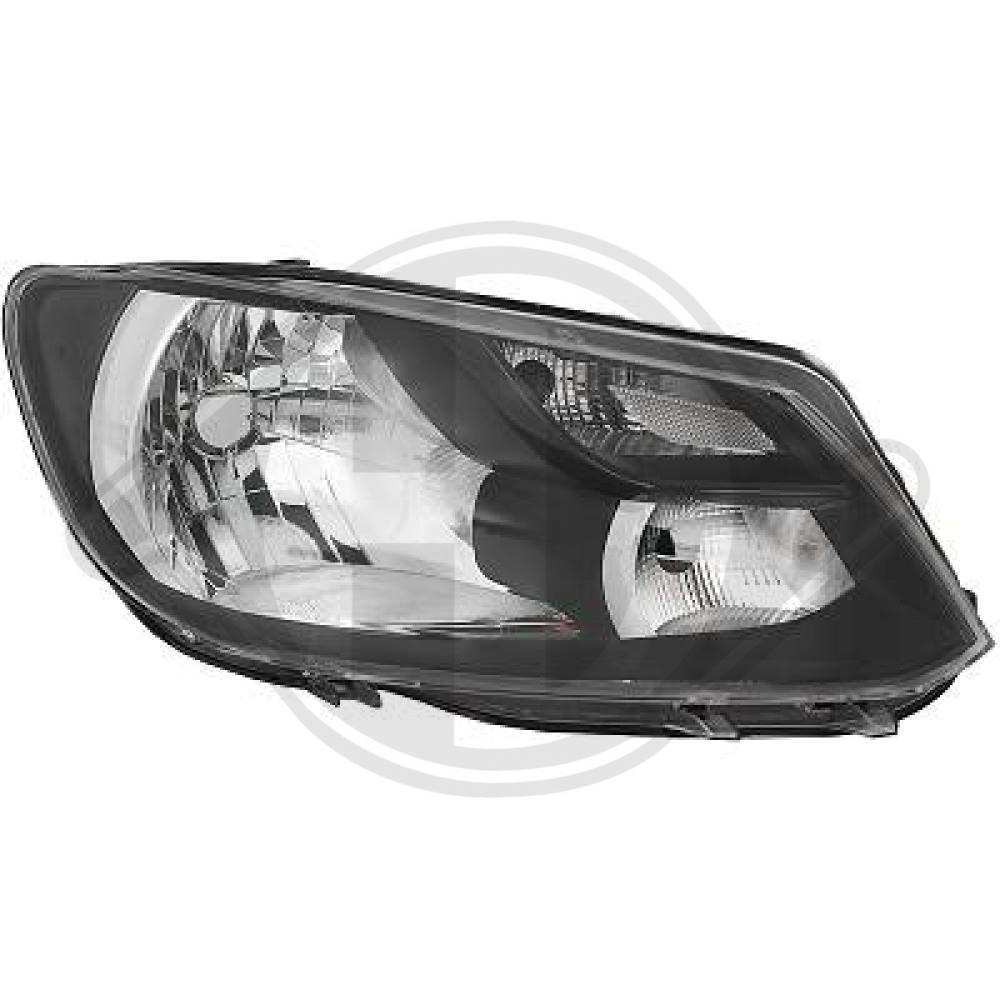DIEDERICHS Forlygte 2296684 P21/5W højre for VW