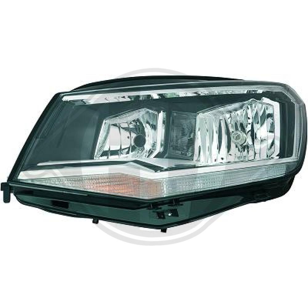 DIEDERICHS Forlygte 2297783 W21/5W venstre for VW
