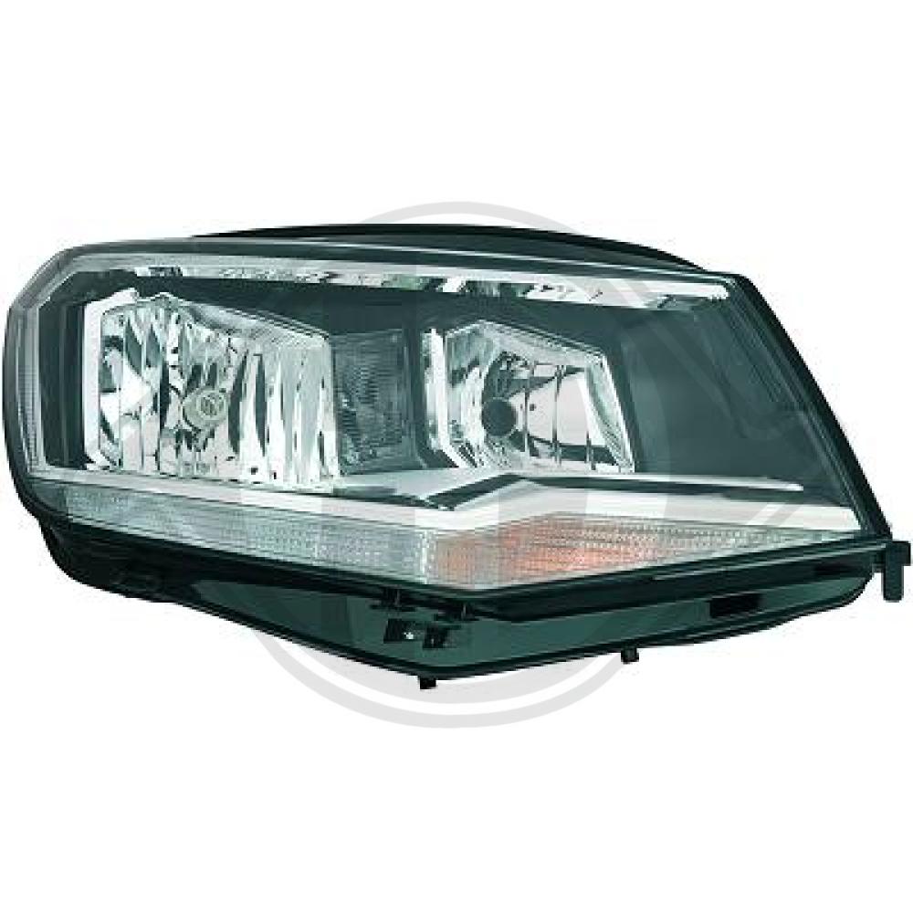 DIEDERICHS Forlygte 2297782 W21/5W højre for VW