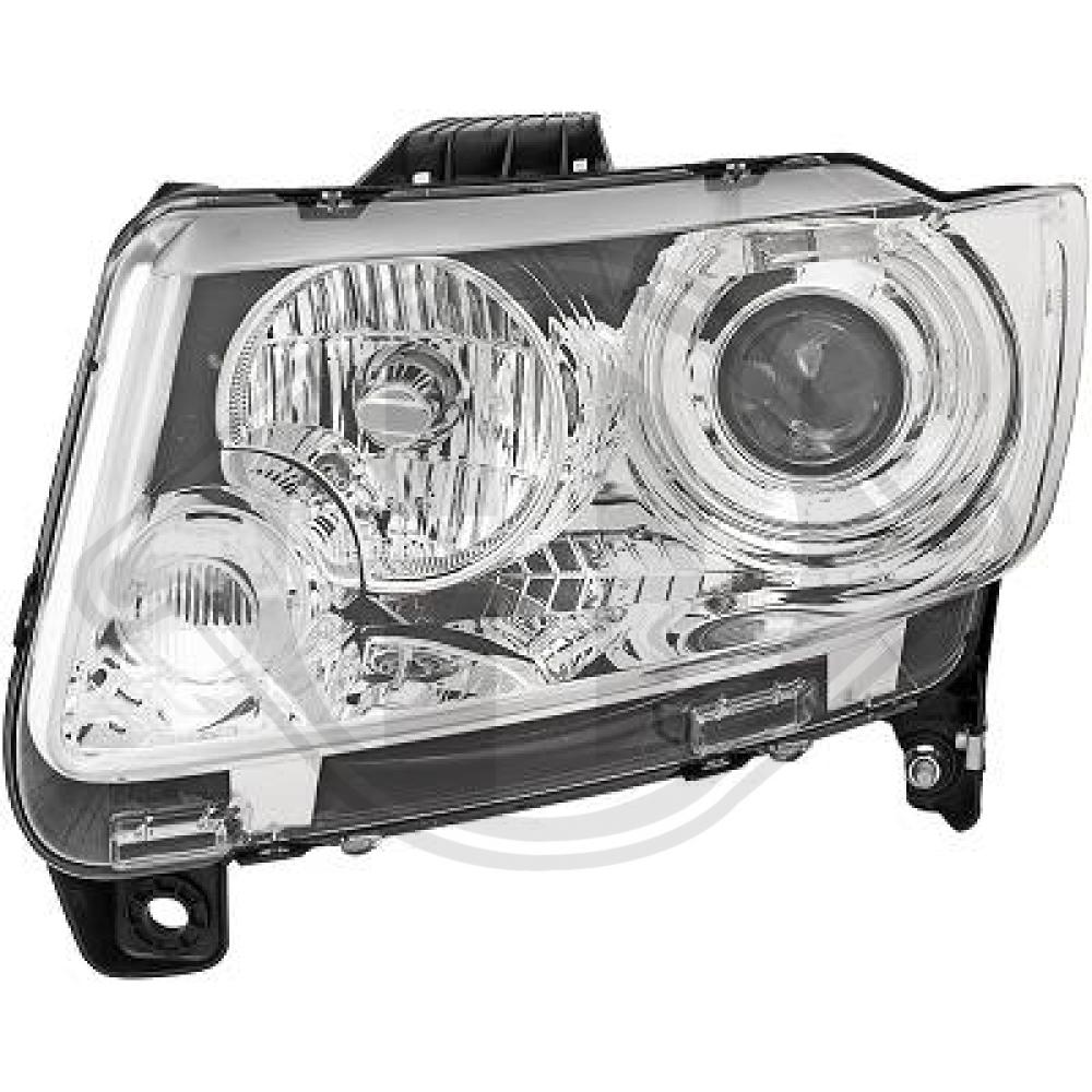 DIEDERICHS Forlygte 2613081 P27/7W venstre for CHRYSLER