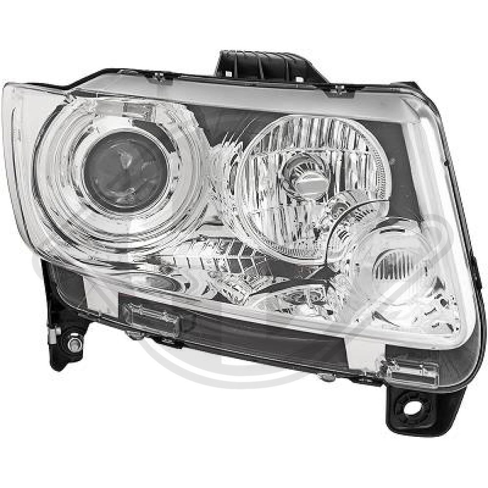 DIEDERICHS Forlygte 2613080 P27/7W højre for CHRYSLER