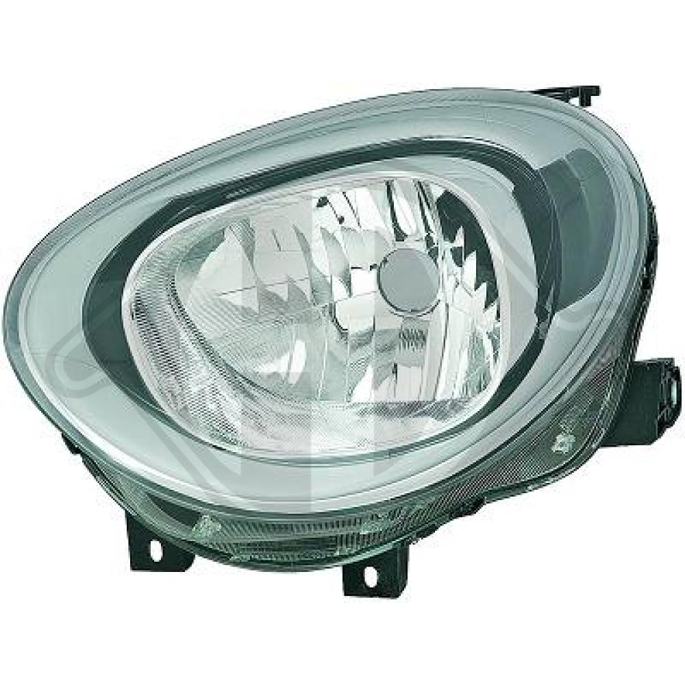 DIEDERICHS Forlygte 3425881 H4 venstre for FIAT