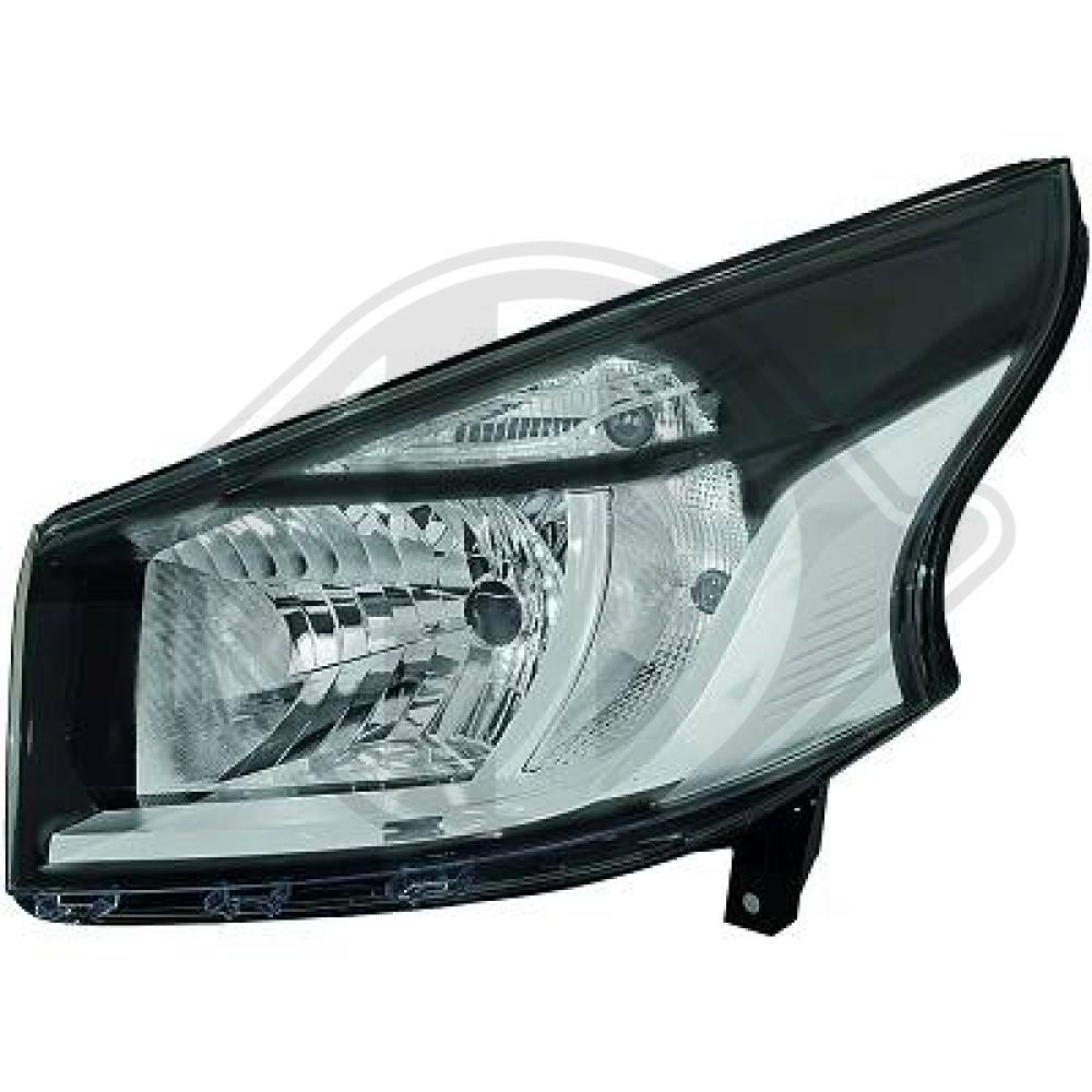 DIEDERICHS Forlygte 3498981 H4 venstre for FIAT NISSAN
