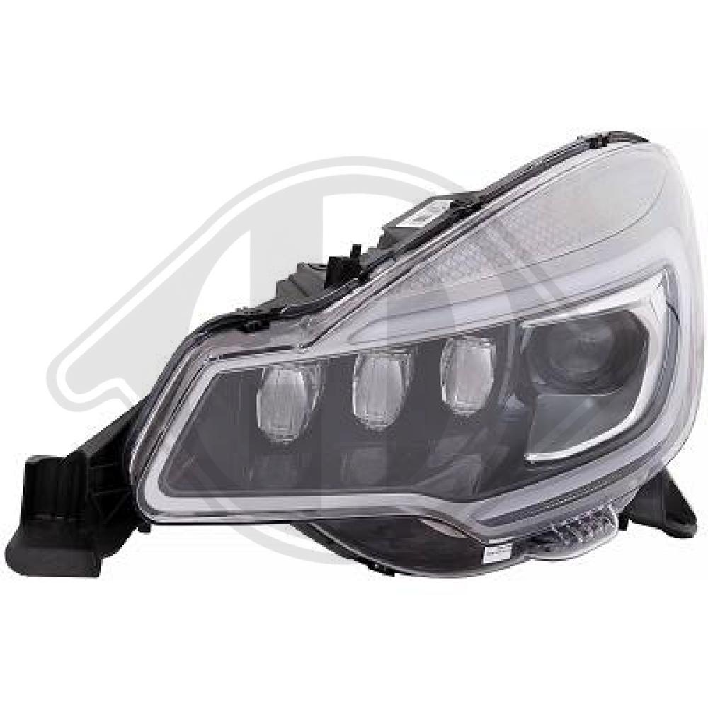 DIEDERICHS Forlygte 4006385 venstre for CITROËN