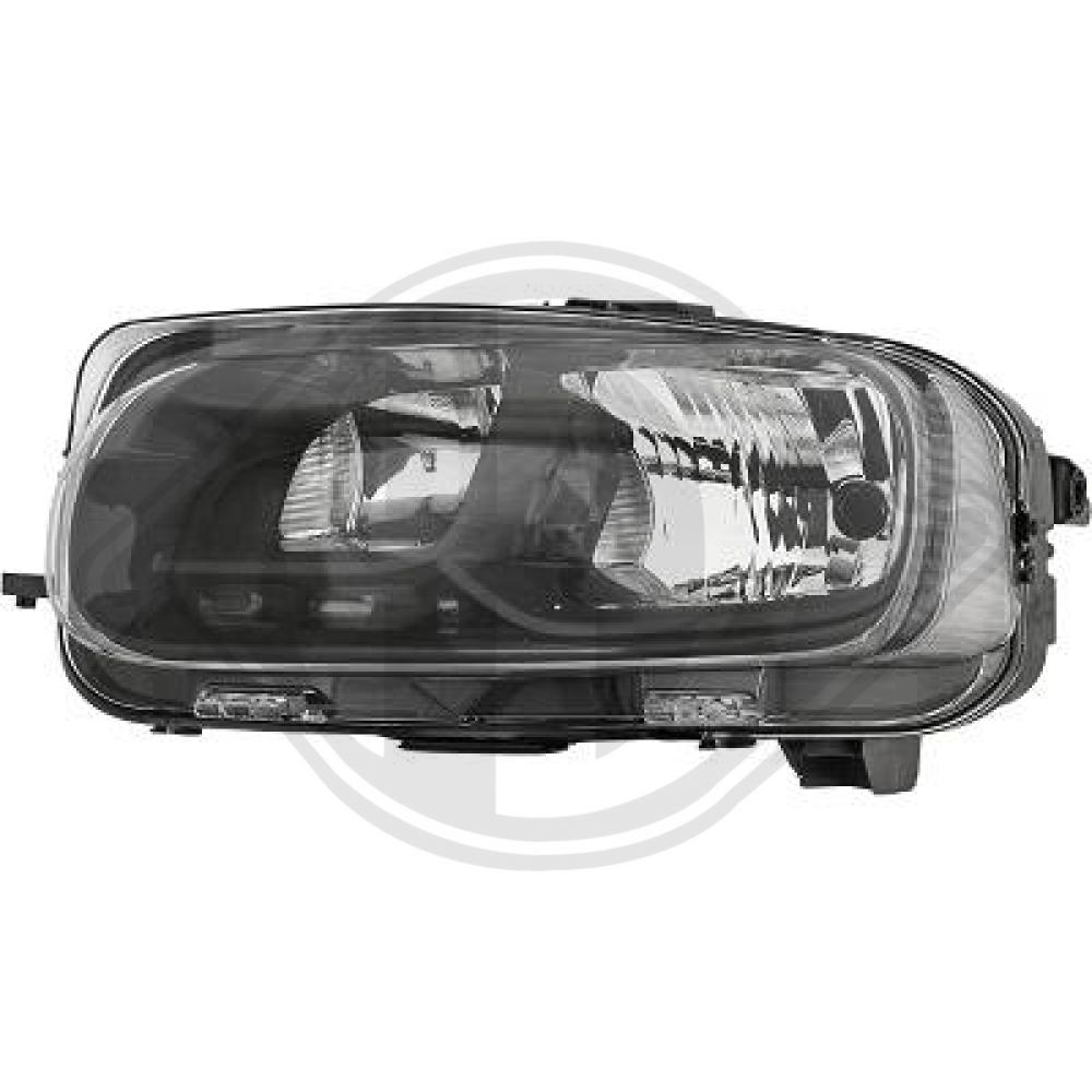 DIEDERICHS Forlygte 4014883 H7/H1 venstre for PEUGEOT