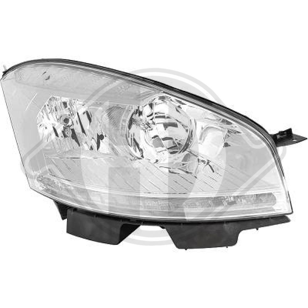 DIEDERICHS Forlygte 4072882 H21W højre for CITROËN