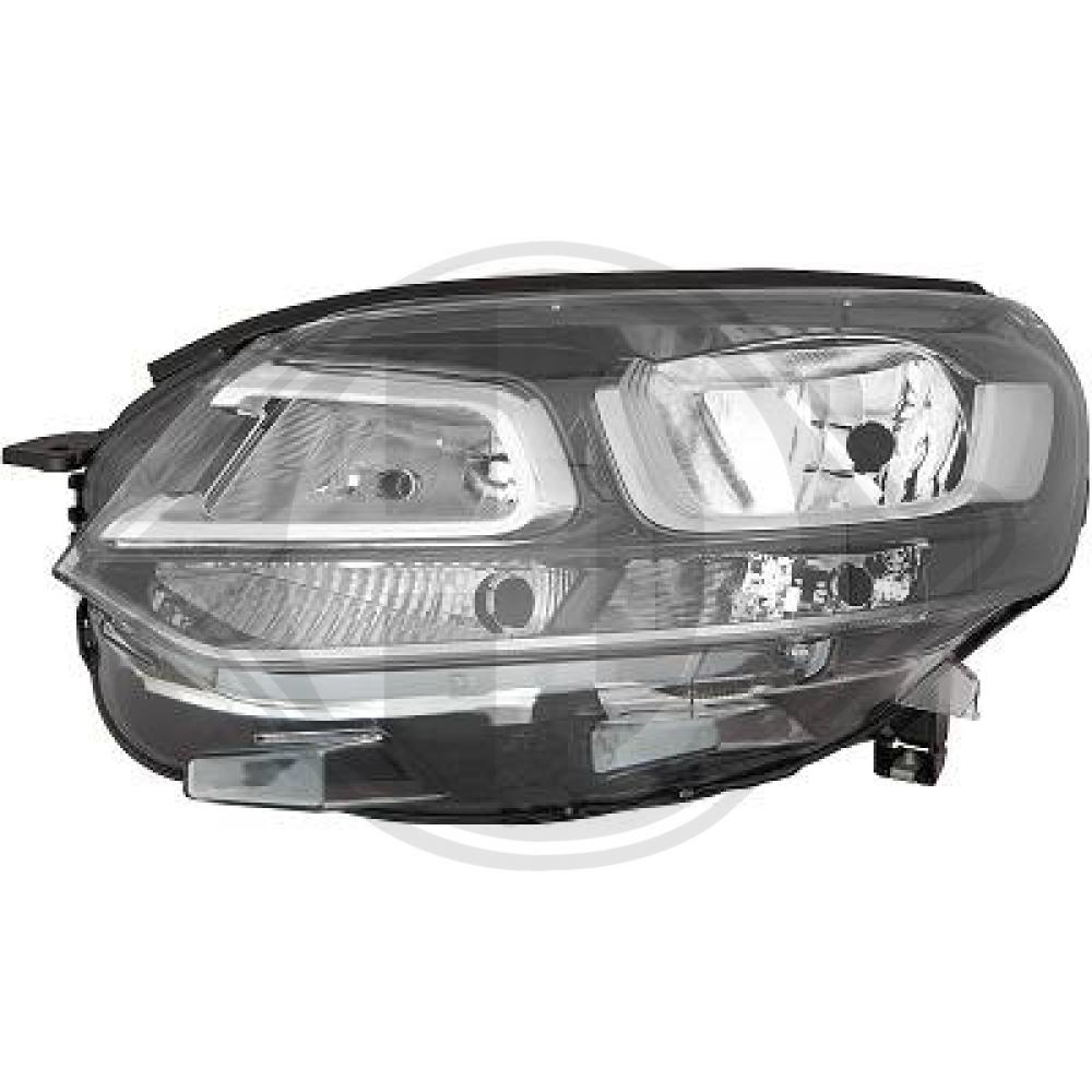 DIEDERICHS Forlygte 4098081 PY21W venstre for OPEL