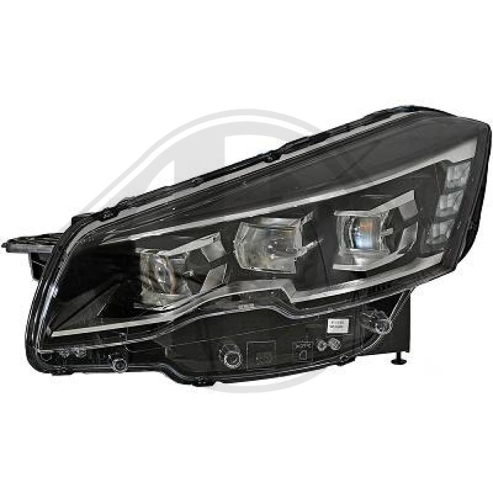 DIEDERICHS Forlygte 4244185 venstre for PEUGEOT