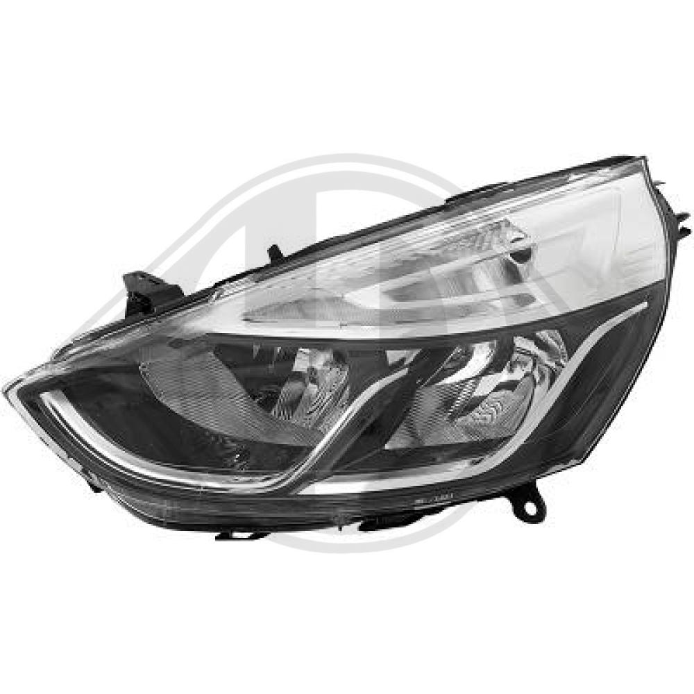 DIEDERICHS Forlygte 4416183 H7/H1 venstre for RENAULT