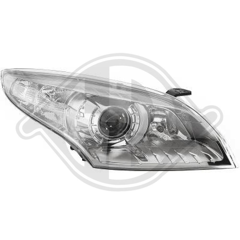DIEDERICHS Forlygte 4465084 D1S/H7 højre for RENAULT