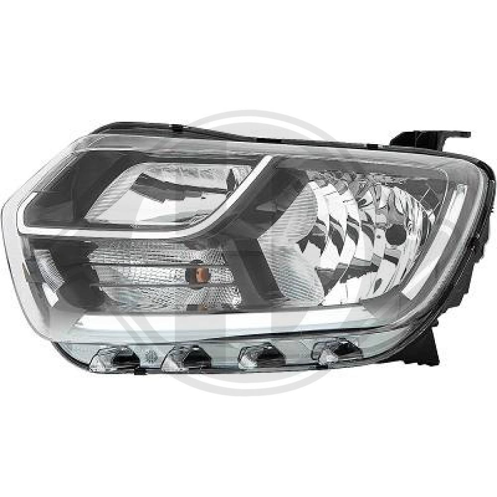 DIEDERICHS Forlygte 4561081 PY21W venstre for RENAULT
