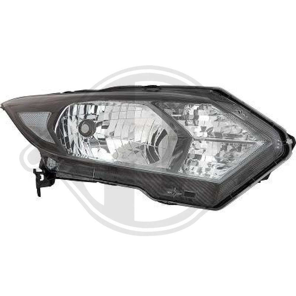 DIEDERICHS Forlygte 5292080 WY21W højre for HONDA