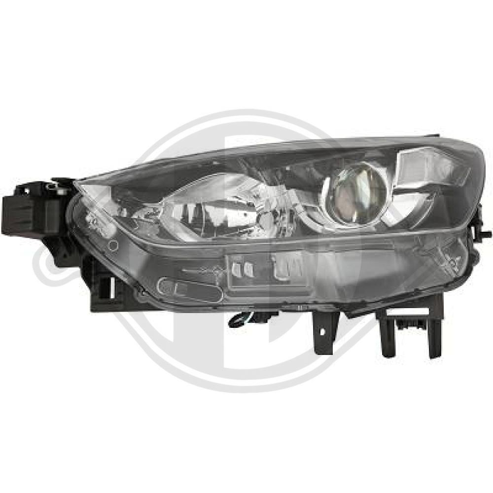 DIEDERICHS Forlygte 5645081 H15 venstre for MAZDA
