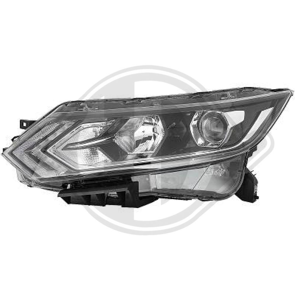 DIEDERICHS Forlygte 6046981 WY21W venstre for NISSAN