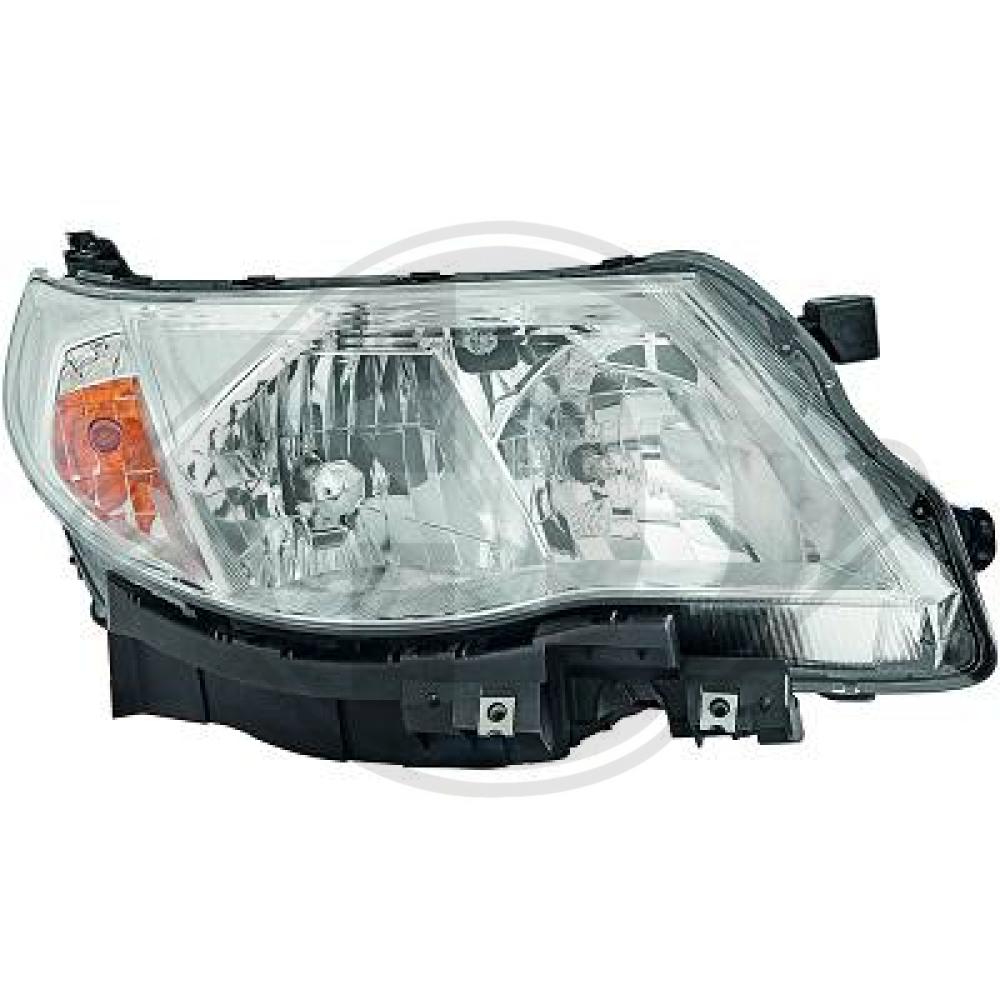DIEDERICHS Forlygte 6242080 HB3/H7 højre for SUBARU