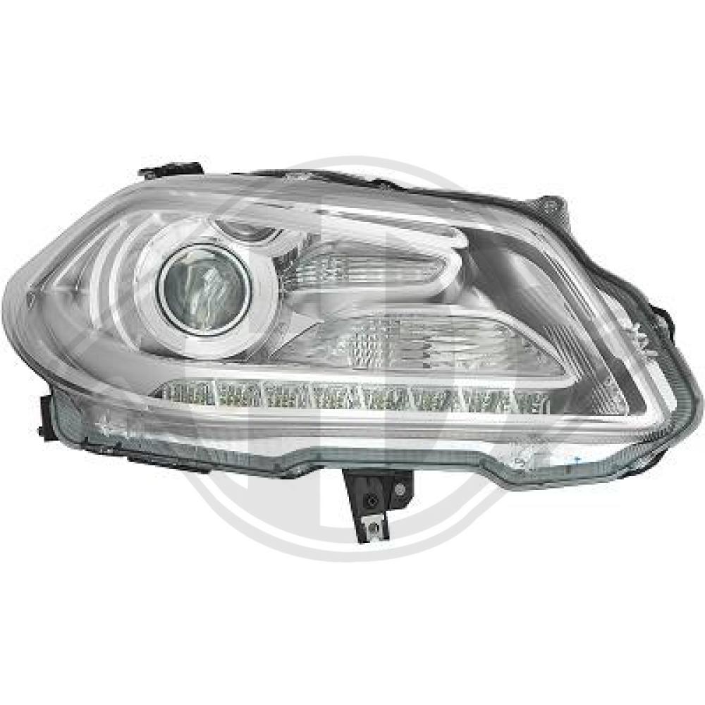 DIEDERICHS Forlygte 6446884 D4S (gasudladningspærer) højre for SUZUKI