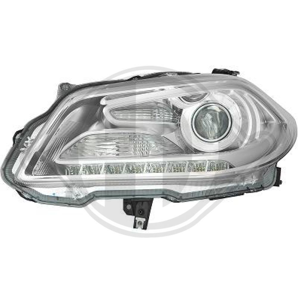 DIEDERICHS Forlygte 6446885 D4S (gasudladningspærer) venstre for SUZUKI