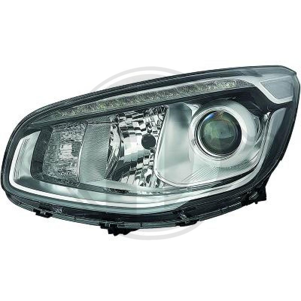 DIEDERICHS Forlygte 6527883 H7 venstre for KIA