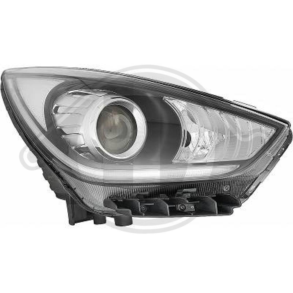 DIEDERICHS Forlygte 6570080 HB3 højre for KIA