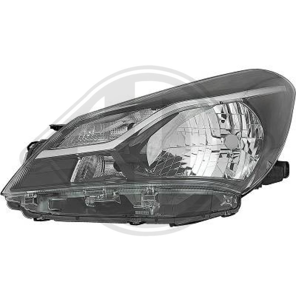 DIEDERICHS Forlygte 6607383 WY21W venstre for TOYOTA
