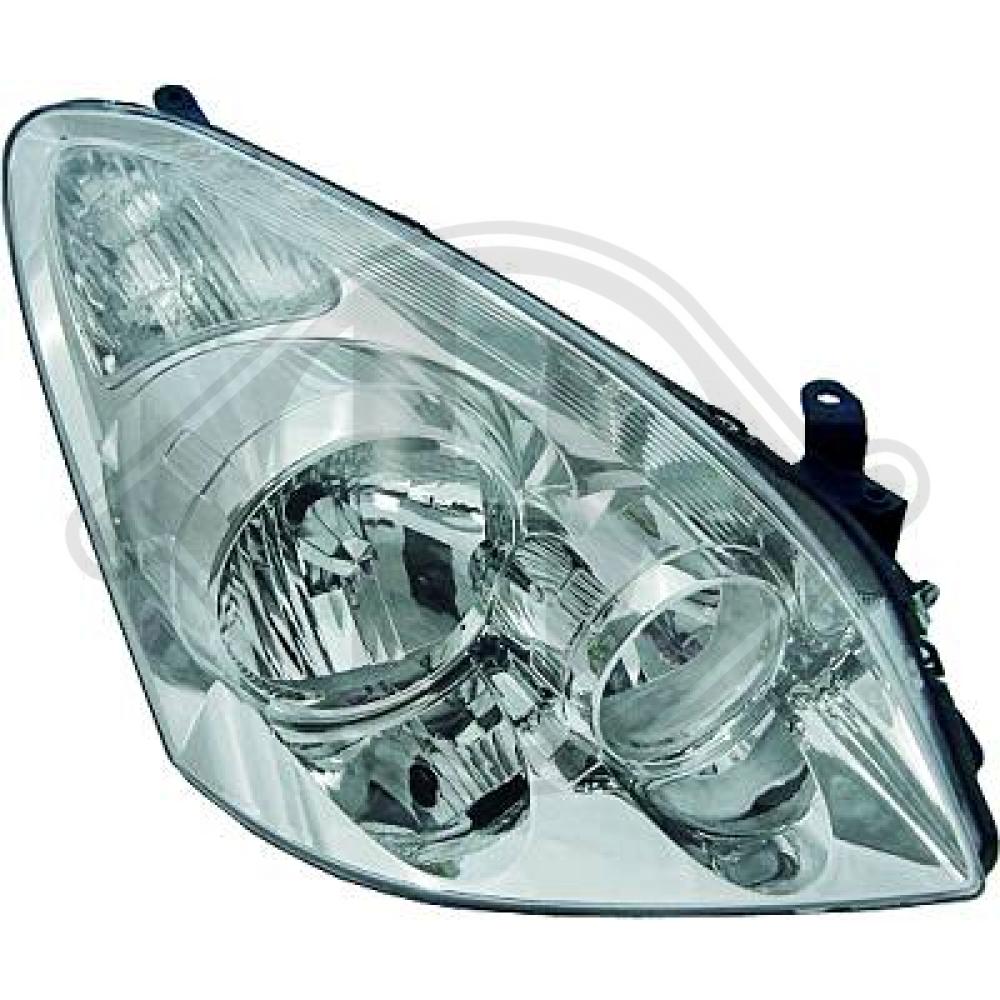 DIEDERICHS Forlygte 6618580 HB3/HB4 højre for TOYOTA