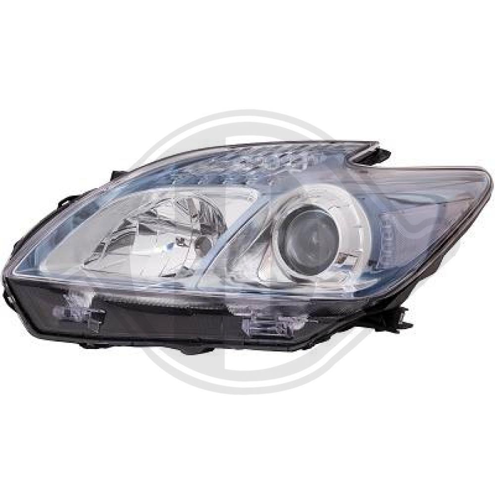 DIEDERICHS Forlygte 6636181 H11/HB3 venstre for TOYOTA