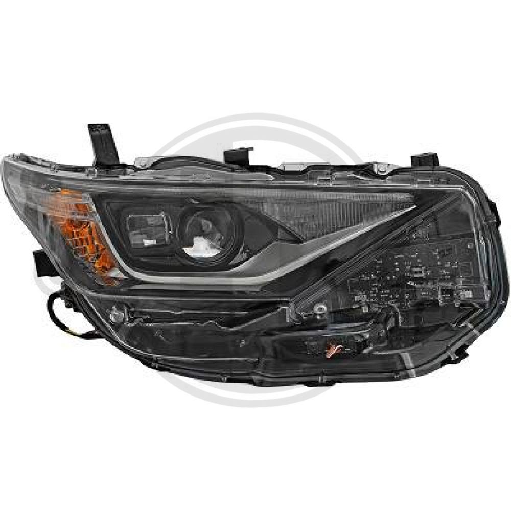 DIEDERICHS Forlygte 6660184 LED højre for TOYOTA