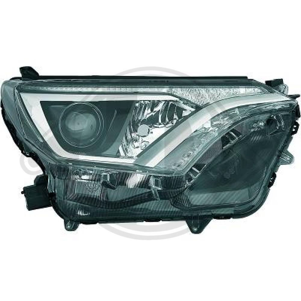 DIEDERICHS Forlygte 6687680 HIR2 højre for TOYOTA