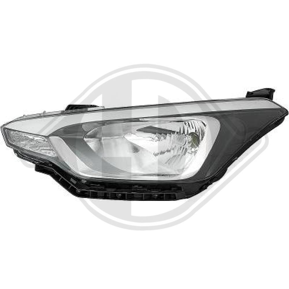 DIEDERICHS Forlygte 6807083 H4 venstre for HYUNDAI
