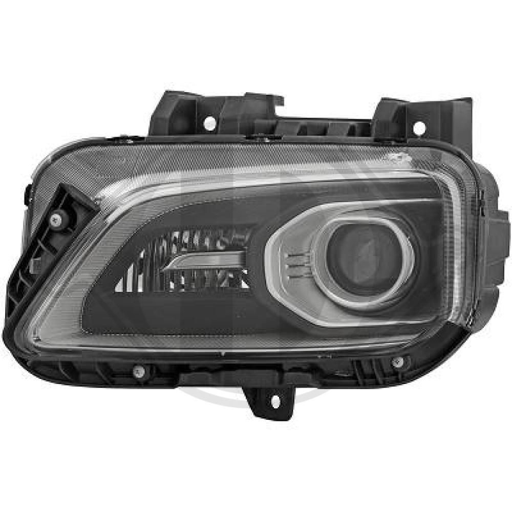 DIEDERICHS Forlygte 6815081 H7 venstre for HYUNDAI